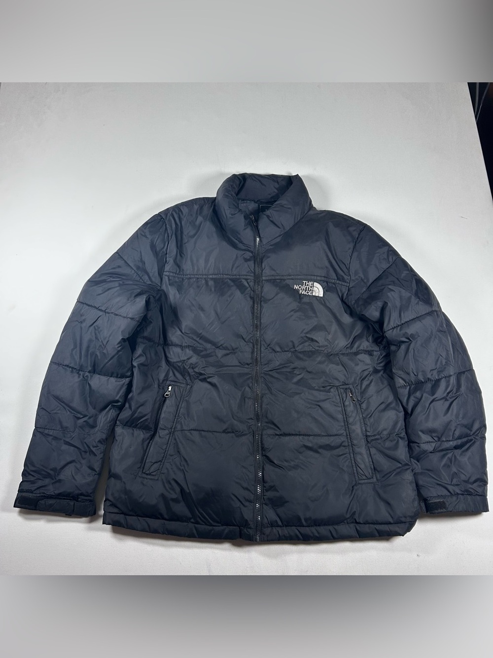 The North Face Everyday Insulated Puffer Jacket Large Black Men's Large - Logo